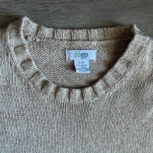 TOGO sweater | size large | excellent like new condition
